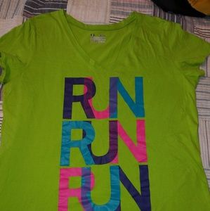 Under Armor V-neck tee